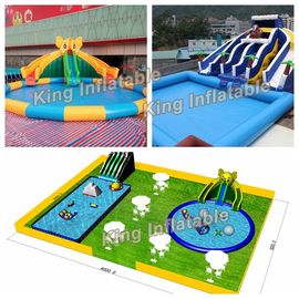 پارچ آب بادی بزرگ Platato 0.55mm توری فلزی برای ورزش های آبی