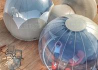 چادر حباب دار بادی شفاف گنبدی کمپینگ در فضای باز خانه حبابی