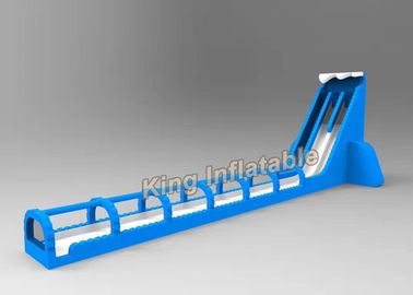 سفارشی آبی غواص بادی آب اسلاید تجاری برای بزرگسالان / کودکان و نوجوانان