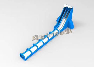 سفارشی آبی غواص بادی آب اسلاید تجاری برای بزرگسالان / کودکان و نوجوانان
