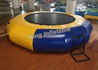 زرد / آبی Inflatable Water اسباب بازی PVC بامبو پلاستیکی برای پارک آب
