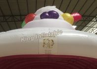 طراحی سفارشی چادر رویداد Inflatable با موضوع Icecream، رنگ رنگی