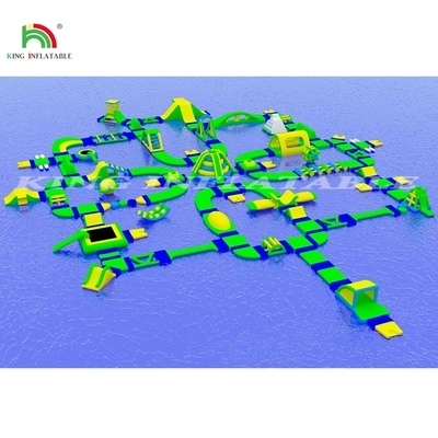 پارک شناور بزرگ و سفارشی تجهیزات تفریحی مانع آب