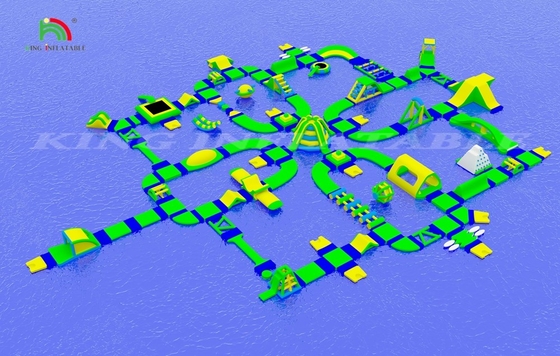 پارک شناور بزرگ و سفارشی تجهیزات تفریحی مانع آب