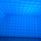 نورپردازی رنگی LED قابل تنظیم چادر کلوپ شبانه موبایل آبی چادر مکعب قابل انفجار چادر مهمانی برای رویدادها