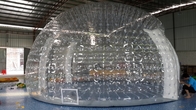 درب بیرونی قابل حمل سفارشی شفاف کفپوش گنبد استخر شنا پوشش چادر حباب چادر