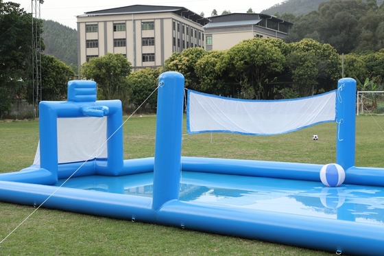 بازی های ورزشی پرتابی PVC آبی پرتابی آب والیبال شبکه زمین فوتبال میدان ورزشگاه زمین فوتبال میدان