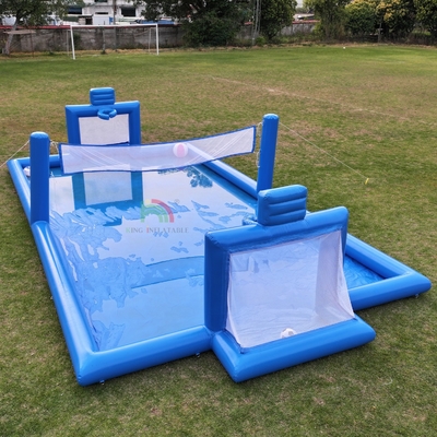 بازی های ورزشی پرتابی PVC آبی پرتابی آب والیبال شبکه زمین فوتبال میدان ورزشگاه زمین فوتبال میدان