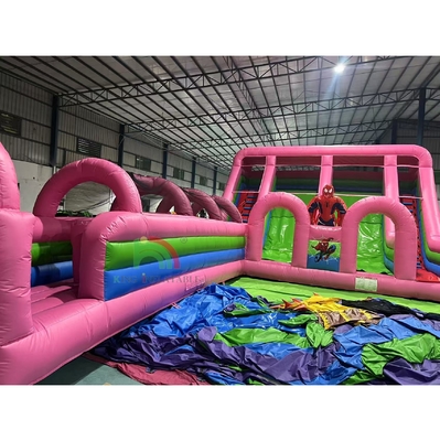 گلوله آبي اسپايدرمن PVC درجه تجاري بازتاب قابل انفجار خانه کامبو