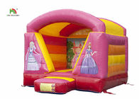 ایمنی Waterproof Pink Inflatable پریدن قلعه خانه با 24 ماه گارانتی