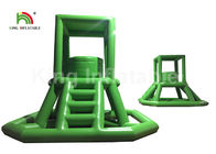 سبز 16.41 FT اسباب بازی آب بادی PVC برج غارنورد نجات با نردبان