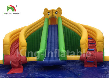 پارک آبی بادی با بادکنک پنگوئن با آب با قطر 12 متر و اسلاید