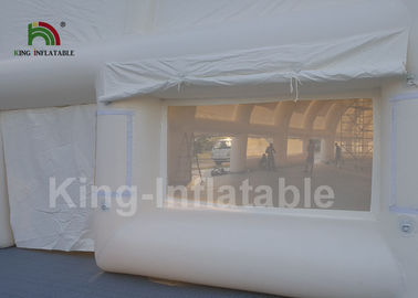 آب - PVC ضدعفونی 40 * 10m سفید غلاف بالش مکعب بادی برای مراسم عروسی