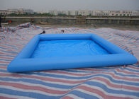 میدان پی وی سی آبی بادی استخر آب / استخر آب برای کودکان سرگرم کننده 32cm عمق