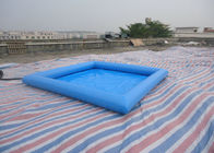 میدان پی وی سی آبی بادی استخر آب / استخر آب برای کودکان سرگرم کننده 32cm عمق
