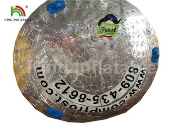 1.0mm PVC / TPU Inflatable Water Rolling Wheel Toy for adults سرگرمی