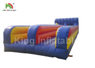 0.55mm PVC 2 Lanes Inflatable Bungee Run Race بازی ورزشی با چاپ دیجیتال