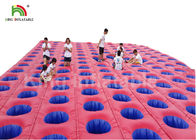 بازی های ورزشی Inflatable Course Outdoor Barrier Outdoor، Inflatable 5K Run For adults