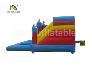 Fire - Retardant Toddler Outdoor Outdoor Inflatable Bouncers با استخر اسلاید / آب