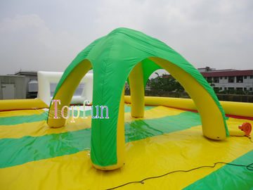 عروسی رویداد بادی رنگارنگ عروسی سبز ساحل خانه چادر 0.6mm تیرانداز PVC