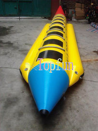 قایق موز مجهز به تورم / 0.9mm Pvc Tarpaulin / OEM Color / Sizes