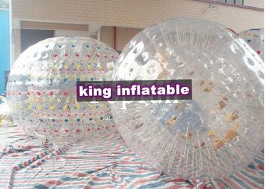 تفریح ​​سفارشی تورم با توپ Zorb / Zorb توپ رنگی برای جشنواره بازی