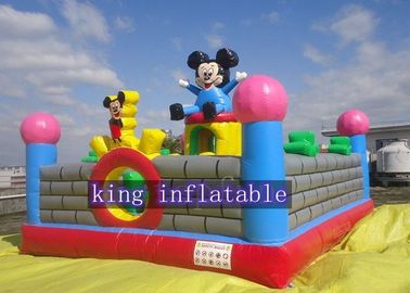 دوست داشتنی پارک تفریحی بادی بادی برای کودکان Mickey Kids For Fun Punch 0.45mm - 0.55mm PVC