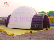 0.4mm PVC White Inflatable Event Sheath با دمنده CE برای کسب و کار