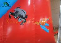 مرد عنکبوتی قرمز بزرگ بادی قابل انعطاف اسلاید مخفی خانه با پنبه پلاستیکی PVC