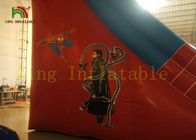 مرد عنکبوتی قرمز بزرگ بادی قابل انعطاف اسلاید مخفی خانه با پنبه پلاستیکی PVC