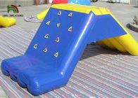 Mini PVC زرد / آب آبی آب صعود و اسلاید اسباب بازی برای بازی خنده دار در آب