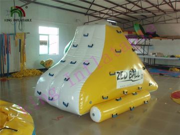 Aqua Customized Inflatable Water Toys / Mini Jumping Iceberg برای بزرگسالان و کودکان و نوجوانان