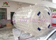 طول عمر 1.0mm PVC / TPU تورم آب غلتکی CE تایید شفاف آب اسباب بازی