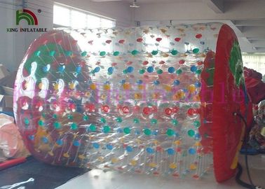 انفجار رنگارنگ آب اسباب بازی / غلتک با PVC / TPU 2.8m طولانی 2.4m قطر