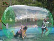 شفاف، قابل انعطاف 1.0mm PVC / PTU Inflatable Water Toy برای اجاره یا استخدام
