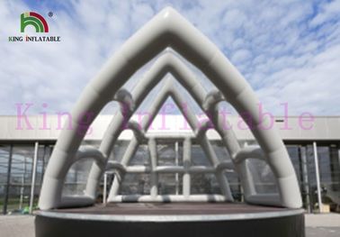 چادر رویداد Inflatable PVC سفید با سایه اتاق اپرا سیدنی و سقف شفاف