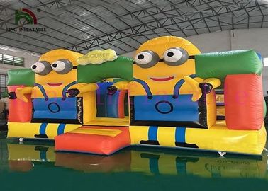 برج های رنگارنگ Bounce Houses CE چاپ دیجیتال PVC Jumping Ground