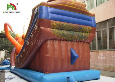 پلاستیک توری پلاستیکی بازرگانی تورم بادی Slide اسلاید بازدارنده آتش برای بزرگسالان / کودکان و نوجوانان
