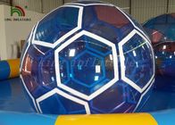 1.0 میلیمتر شفاف PVC / PTU تورم توپ فوتبال ضربه تا به توپ آب