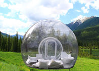 چادر حباب بادی با شفاف 4.5 متر با تونل برای اجاره کمپینگ در فضای باز