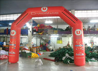 آرم های چاپ آکسفورد Fabrics Arches inflatable برای مسابقه یا آگهی تبلیغاتی آب