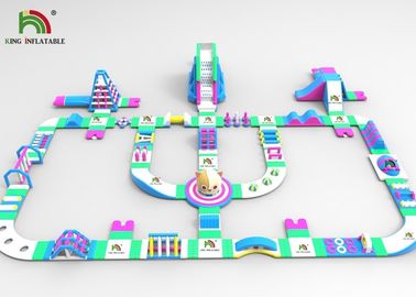 پارکینگ شناور مانع تورم ساحلی قابل حمل برای بزرگسالان 41x37m