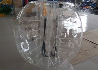 سفارشی کردن توپ 1.5 میلیمتری بادی گیر بادی / انسان هامستر توربو حباب فوتبال برای بزرگسالان
