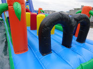 پارک تفریحی بادی کودکان با ضد آب با 0.55mm پرده توری