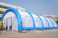 تونل تورم / PVC در فضای باز سالن تورم رویداد چادر / بادی قوس شکل چادر