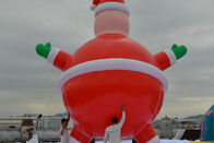 بادکنک هلیوم کریسمس بادی غول پیکر سفارشی برای تبلیغات در فضای باز