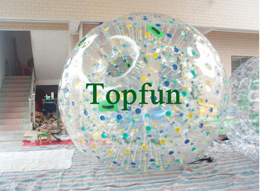 توپ زرب با درخشش سبز برای تورم بادی Zorb Ramp / Inflatable Grassplot Ball Sport