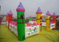 زمین سرگرم کننده باد، پارک تفریحی تورم برای بچه ها / تجاری