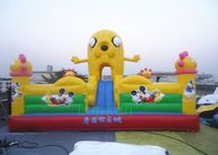 پارک تفریحی تورم بادی سفارشی 0.55mm تیر کتانی PVC برای بچه ها