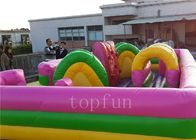 پنبه پلاستیکی PVC، پارک تفریحی بادکنکی بازی مانع برای بچه ها